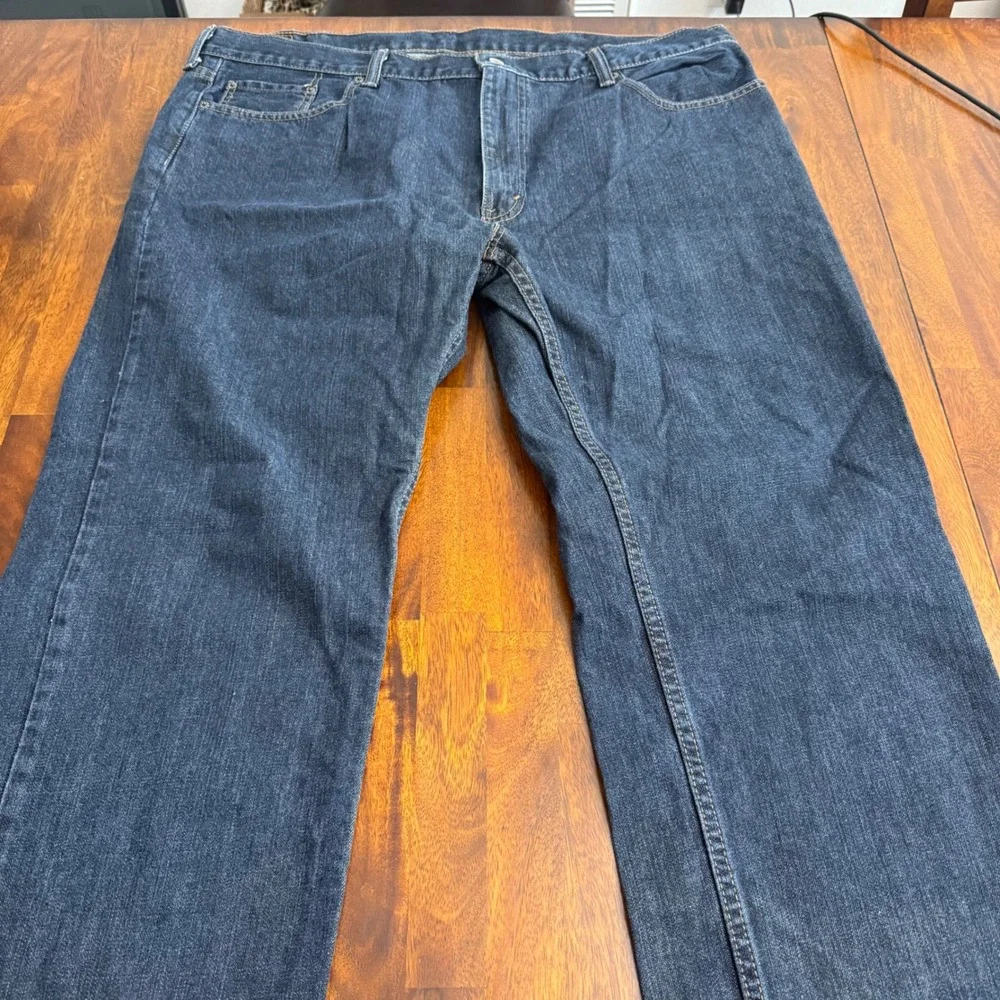 Levi Strauss Co‎ 559 Loose Fit Jeans Mens 42x30 Dark Wash Denim Pants